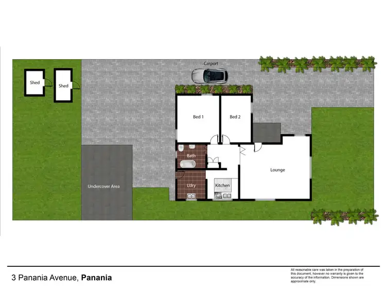 Floorplan of Homely house listing, 3 Panania Avenue, Panania NSW 2213