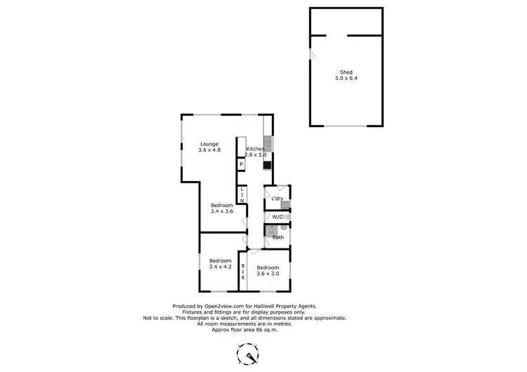 Floorplan of Homely house listing, 15 Adina Place, East Devonport TAS 7310