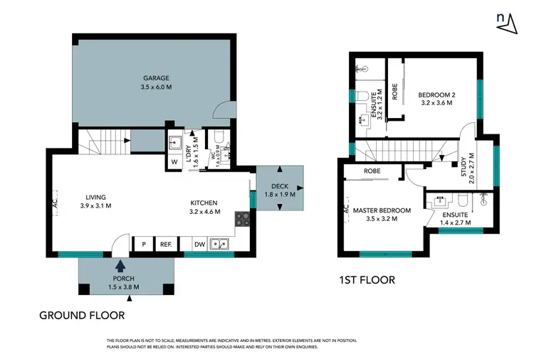 Floorplan of Homely townhouse listing, 1/5 Daleglen Street, Reservoir VIC 3073