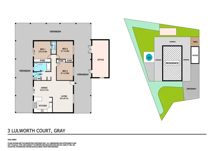 Floorplan of Homely house listing, 3 Lulworth Court, Gray NT 830