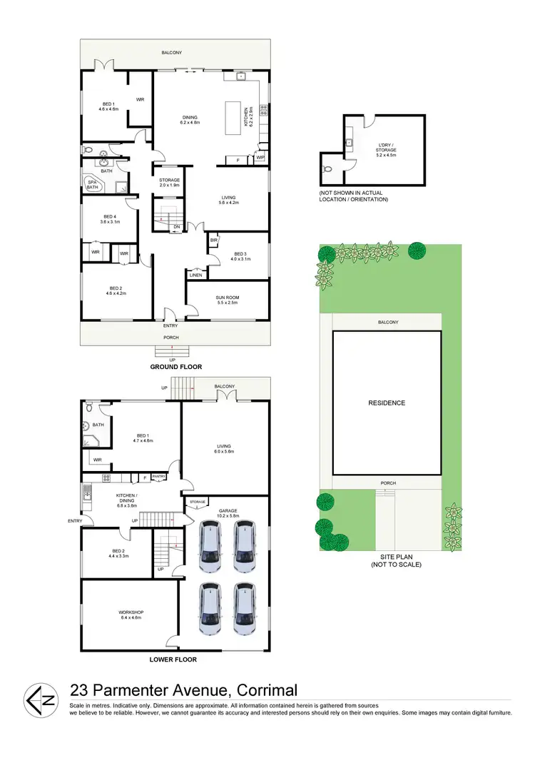 Floorplan of Homely house listing, 23 Parmenter Avenue, Corrimal NSW 2518
