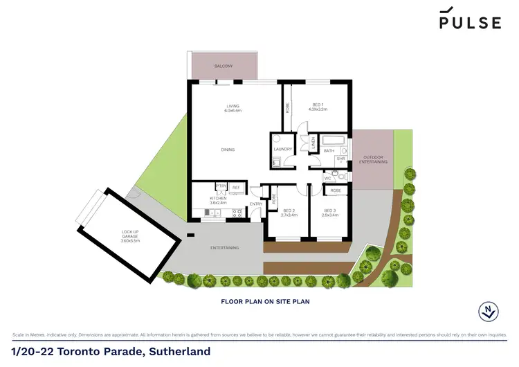 Floorplan of Homely villa listing, 1/20-22 Toronto Parade, Sutherland NSW 2232