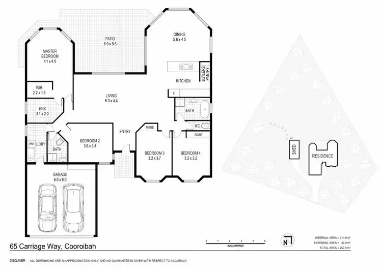 Floorplan of Homely house listing, 65 Carriage Way, Cooroibah QLD 4565