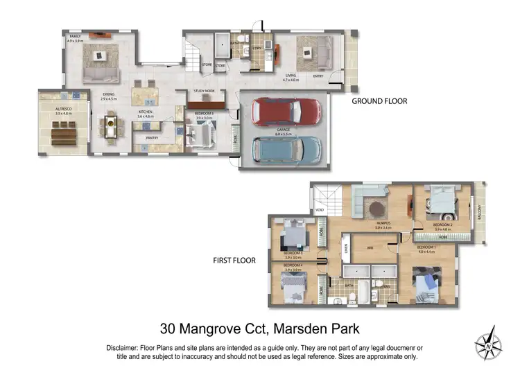 Floorplan of Homely house listing, 30 Mangrove. Circuit, Marsden Park NSW 2765