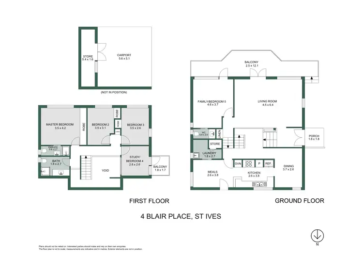 Floorplan of Homely house listing, 4 Blair Place, St Ives NSW 2075