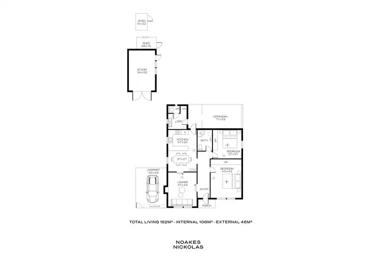 Floorplan of Homely house listing, 18 Trennery Street, West Richmond SA 5033