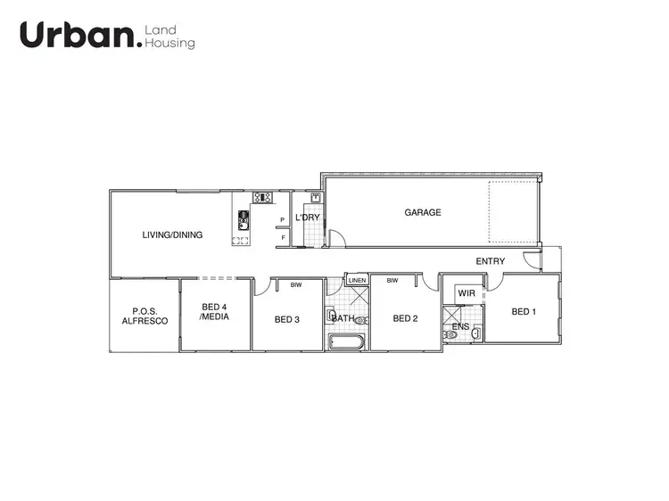 Floorplan of Homely house listing, 20 Bowral Crescent, Tullimbar NSW 2527