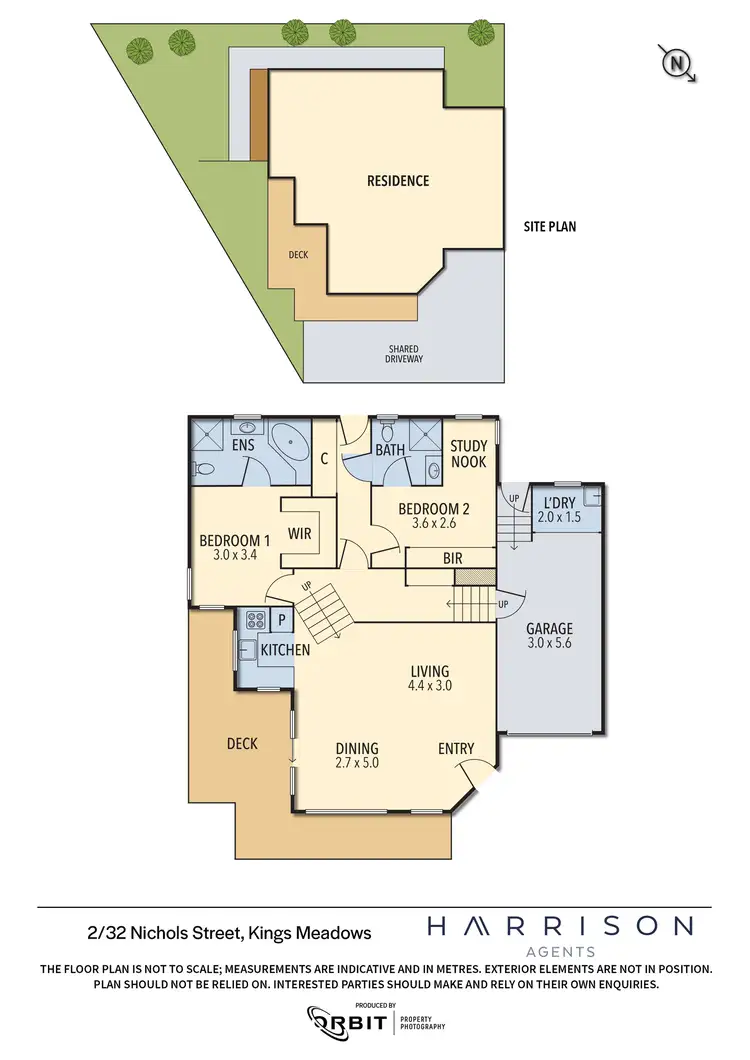 Floorplan of Homely unit listing, 2/32 Nichols Street, Kings Meadows TAS 7249