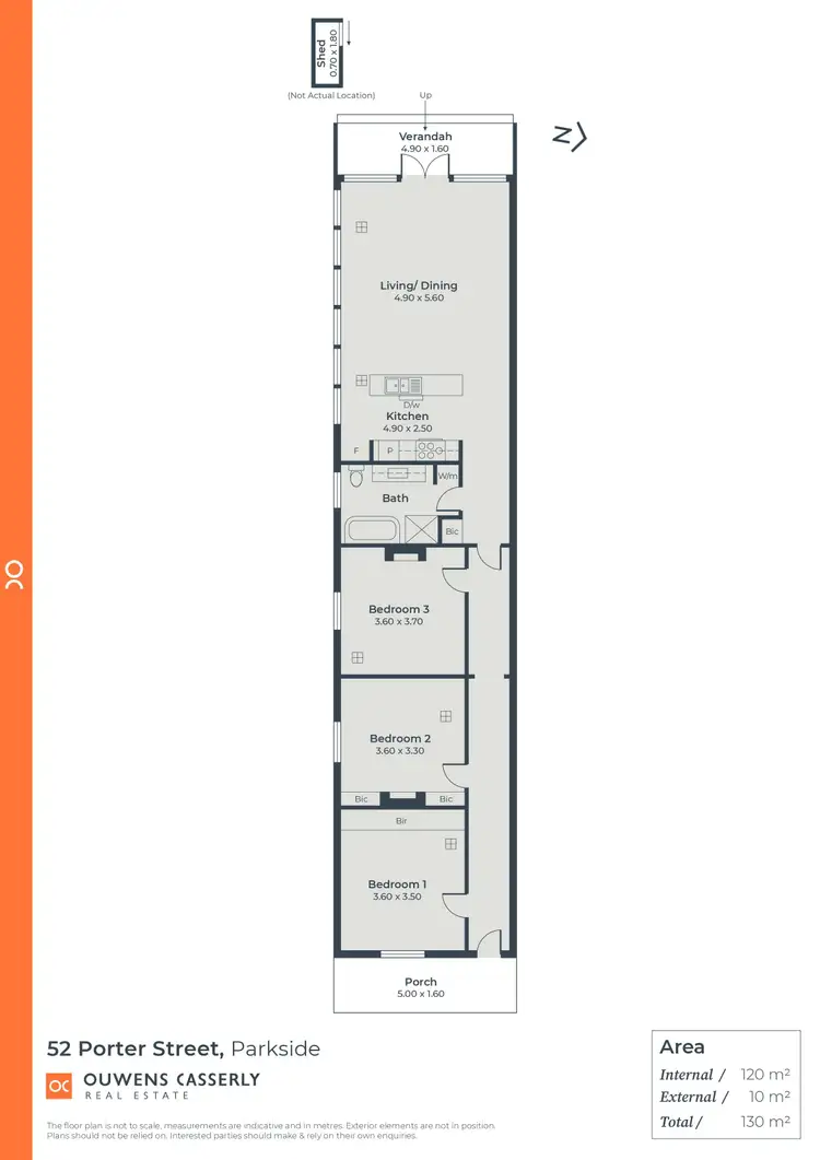 Floorplan of Homely house listing, 52 Porter Street, Parkside SA 5063
