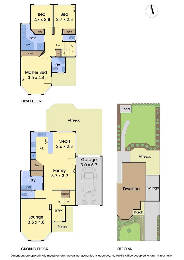 Floorplan of Homely house listing, 35 Island Place, Mill Park VIC 3082