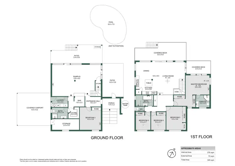 Floorplan of Homely house listing, 4 La  Senda Court, Springwood QLD 4127