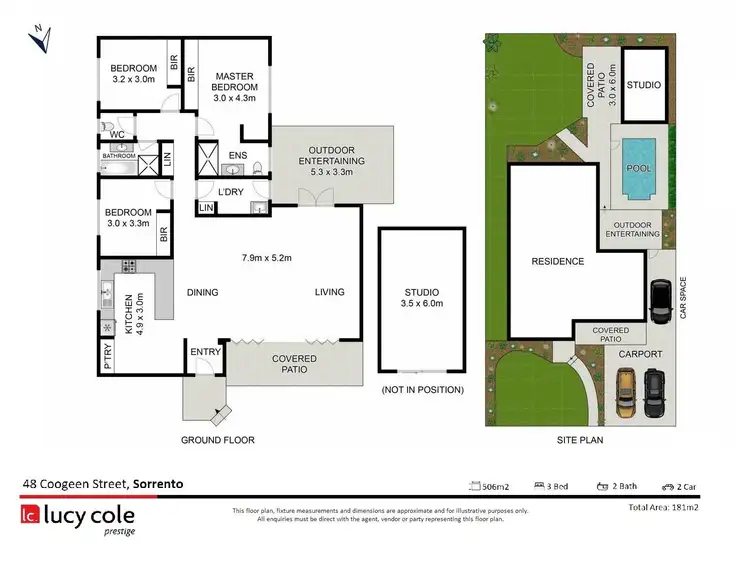 Floorplan of Homely house listing, 48 Coogeen Street, Sorrento QLD 4217