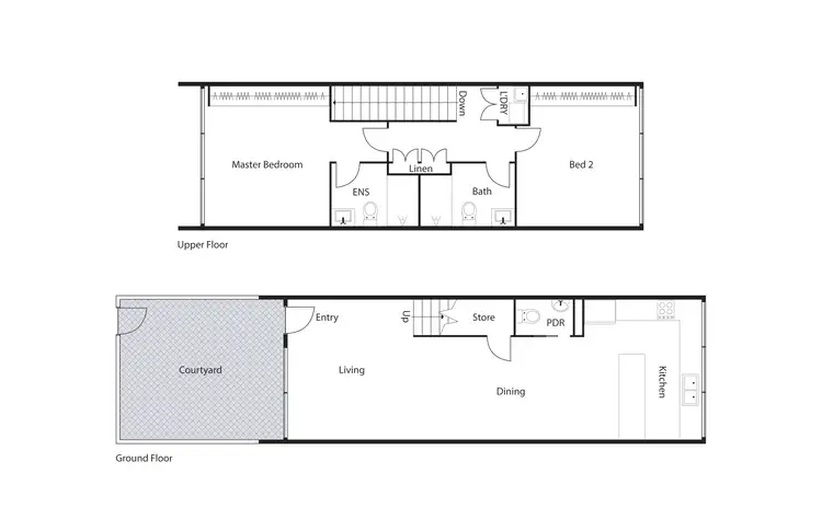 Floorplan of Homely unit listing, 17/68 Dalkin Crescent, Casey ACT 2913