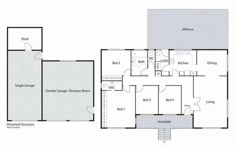 Floorplan of Homely house listing, 10 Clermont Street, Fisher ACT 2611