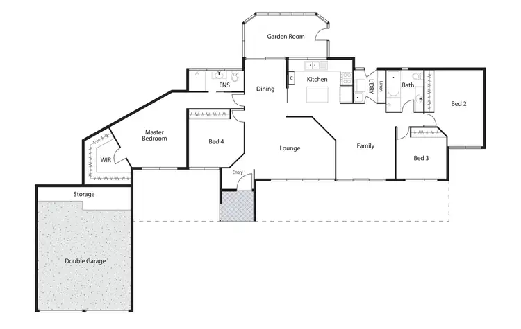 Floorplan of Homely house listing, 8 Bayly Place, Macarthur ACT 2904
