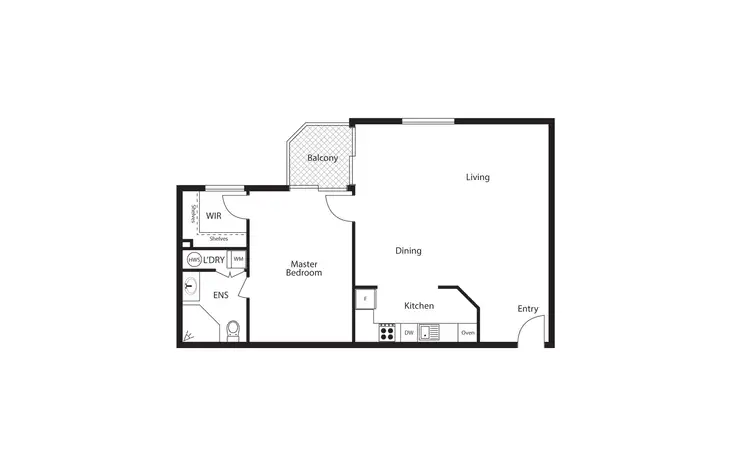 Floorplan of Homely apartment listing, 173/15 Tench Street, Kingston ACT 2604