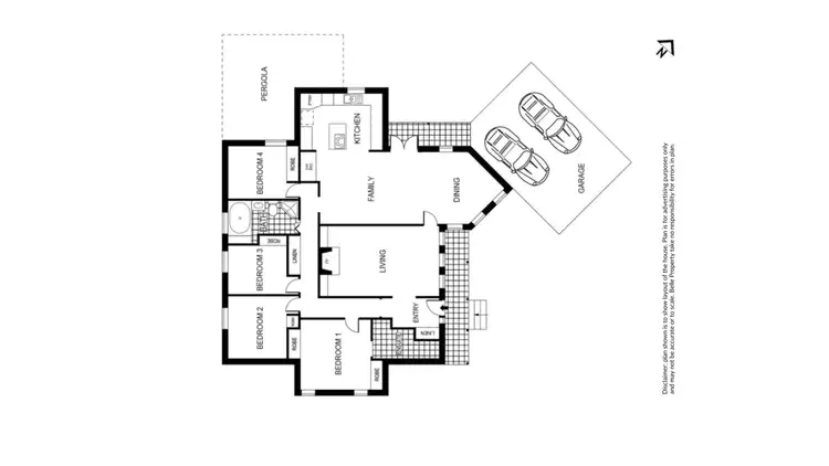 Floorplan of Homely house listing, 17 Solomon Crescent, Latham ACT 2615