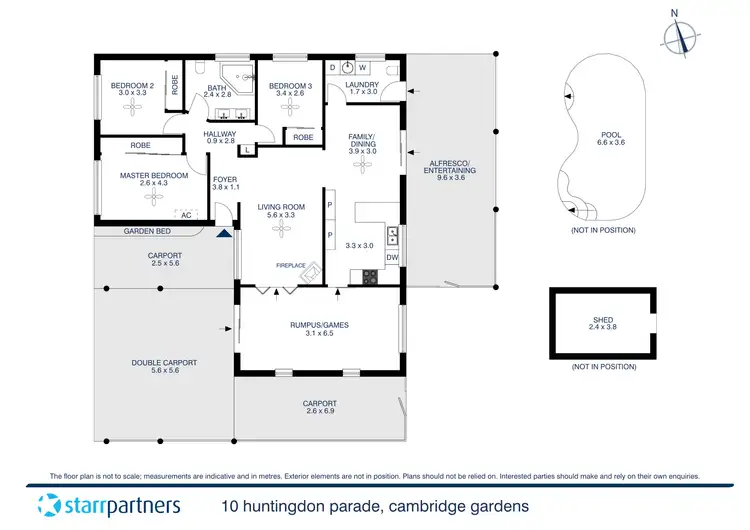 Floorplan of Homely house listing, 10 Huntingdon Parade, Cambridge Gardens NSW 2747