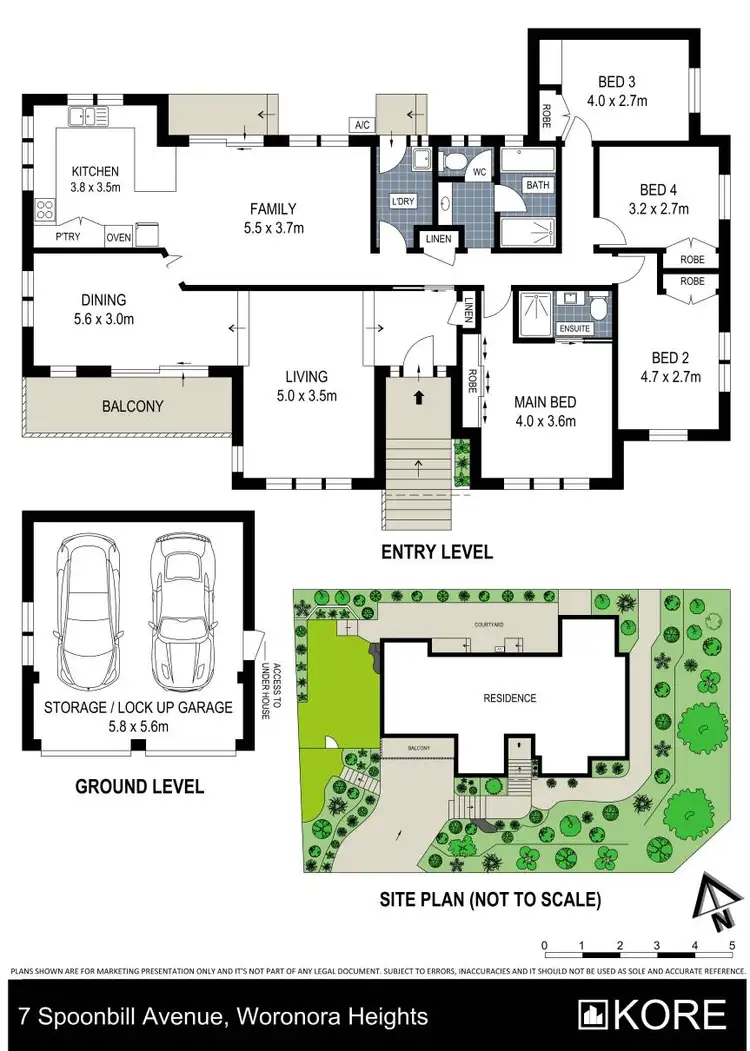 Floorplan of Homely house listing, 7 Spoonbill Avenue, Woronora Heights NSW 2233
