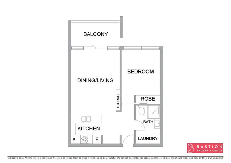 Floorplan of Homely apartment listing, 47/5 Burnie Street, Lyons ACT 2606
