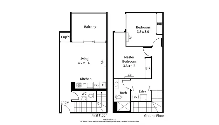 Floorplan of Homely apartment listing, 121/48 Victoria Street, Brunswick East VIC 3057