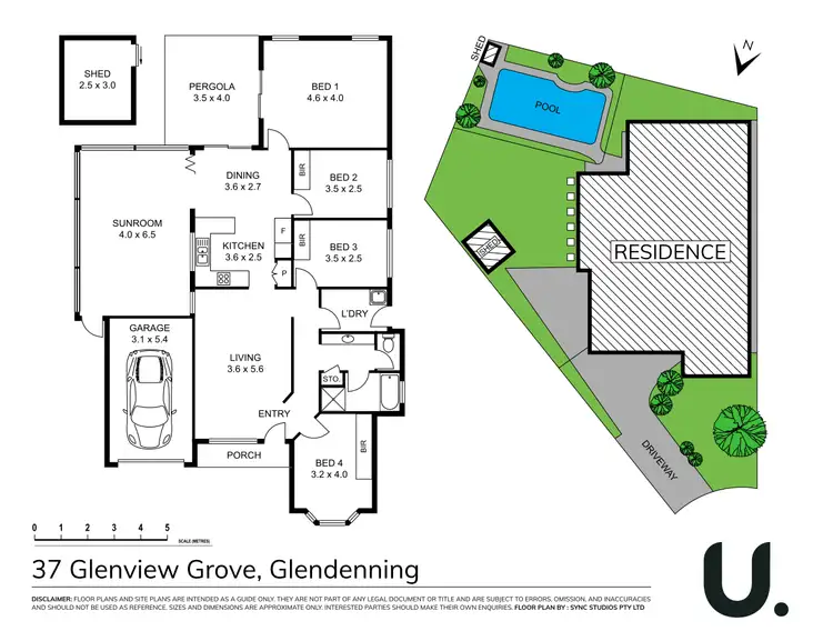 Floorplan of Homely house listing, 37 Glenview Grove, Glendenning NSW 2761