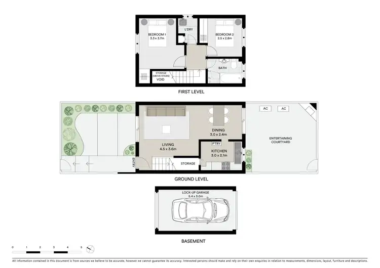 Floorplan of Homely townhouse listing, 32/19 Taranto Road, Marsfield NSW 2122