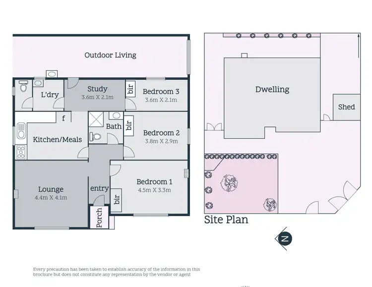 Floorplan of Homely unit listing, 78 Mount View Road, Thomastown VIC 3074