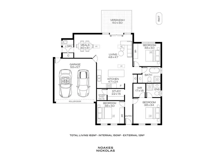Floorplan of Homely house listing, 2/1349 Grand Junction Road, Hope Valley SA 5090