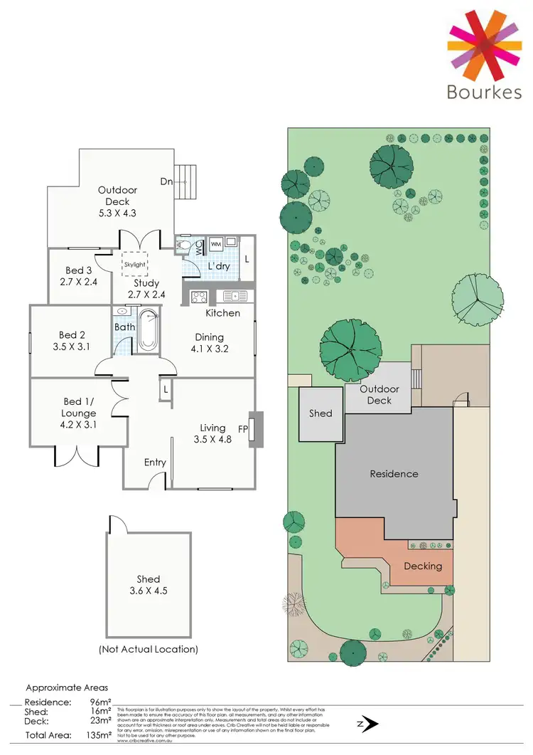 Floorplan of Homely house listing, 6 Bland Street, Kensington WA 6151