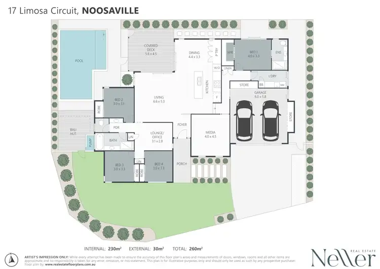 Floorplan of Homely house listing, 17 Limosa Circuit, Noosaville QLD 4566