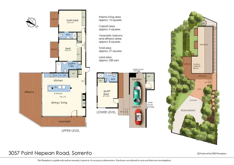 Floorplan of Homely house listing, 3057 Point Nepean Road, Sorrento VIC 3943