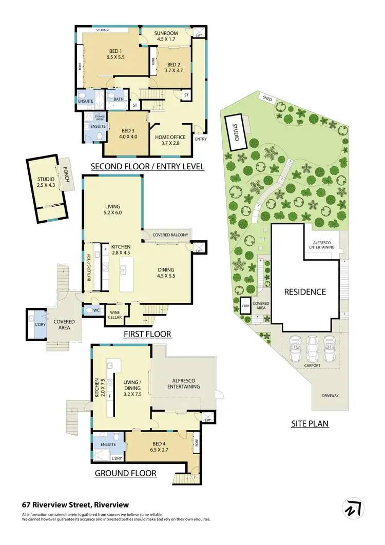 Floorplan of Homely house listing, 67 Riverview Street, Riverview NSW 2066