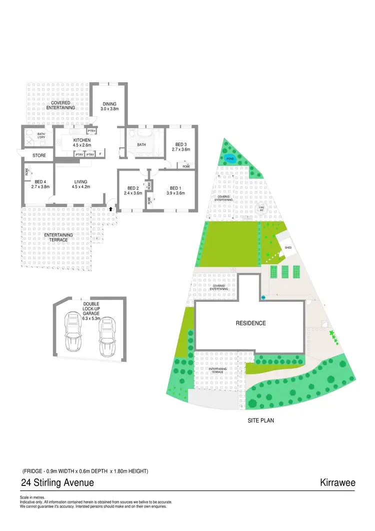 Floorplan of Homely house listing, 24 Stirling Ave, Kirrawee NSW 2232