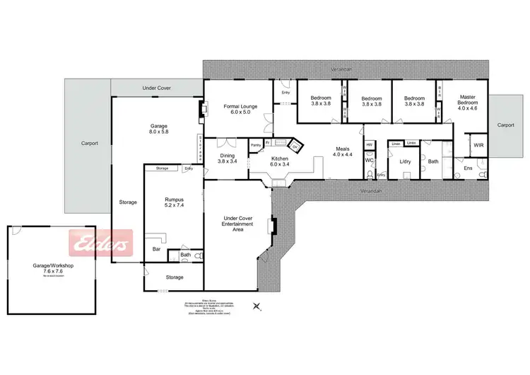 Floorplan of Homely house listing, Address available on request