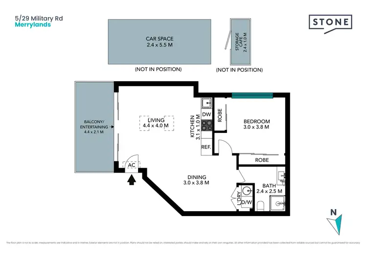 Floorplan of Homely apartment listing, 5/29 Military Road, Merrylands NSW 2160