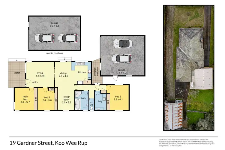 Floorplan of Homely house listing, 19 Gardner Street, Koo Wee Rup VIC 3981