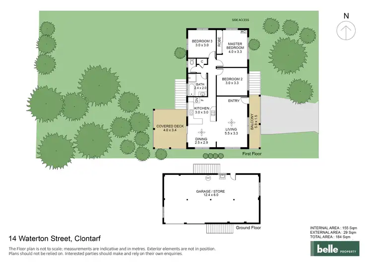 Floorplan of Homely house listing, 14 Waterton Street, Clontarf QLD 4019