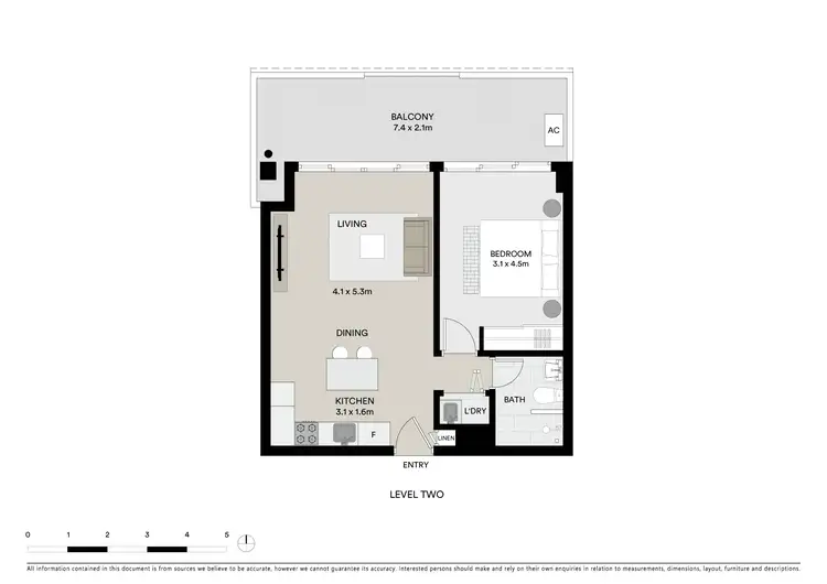 Floorplan of Homely apartment listing, 205A/797 Botany Road, Rosebery NSW 2018