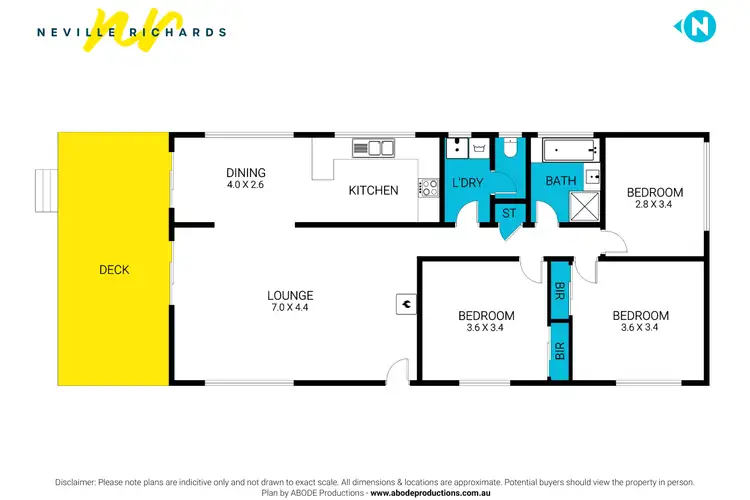 Floorplan of Homely house listing, 161 Fenwick Street, Portarlington VIC 3223