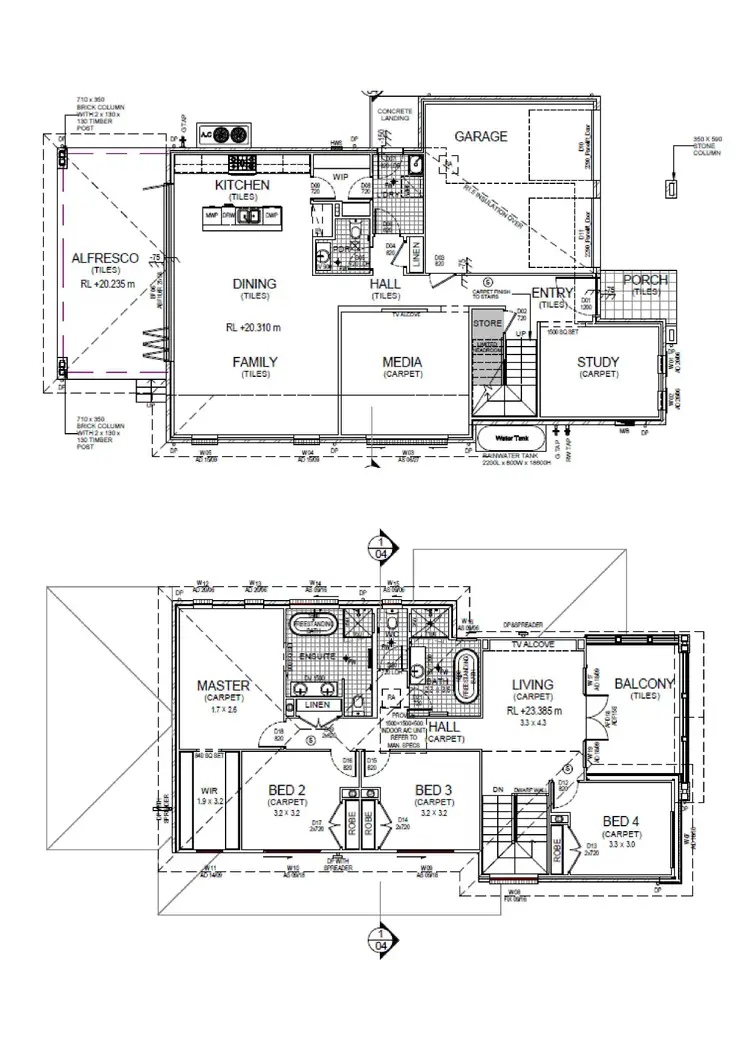 Floorplan of Homely house listing, 44 Arkenstone Way, Leppington NSW 2179