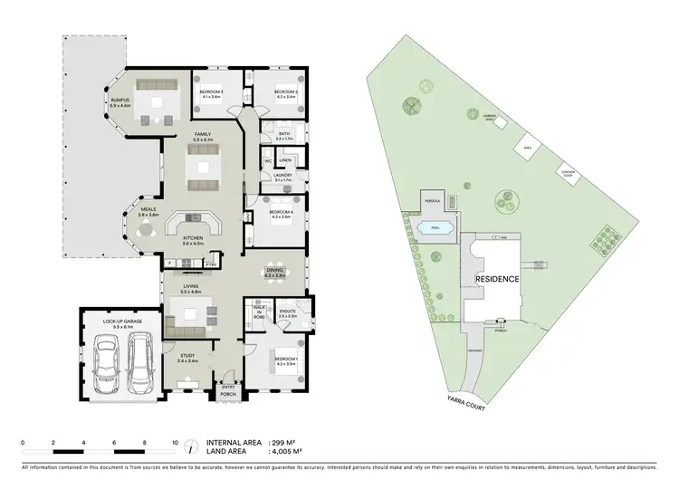 Floorplan of Homely house listing, 5 Yarra Court, Mudgee NSW 2850