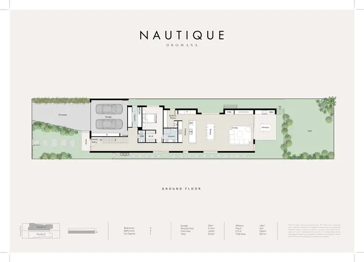 Floorplan of Homely house listing, 1 & 2/9 George Street, Dromana VIC 3936