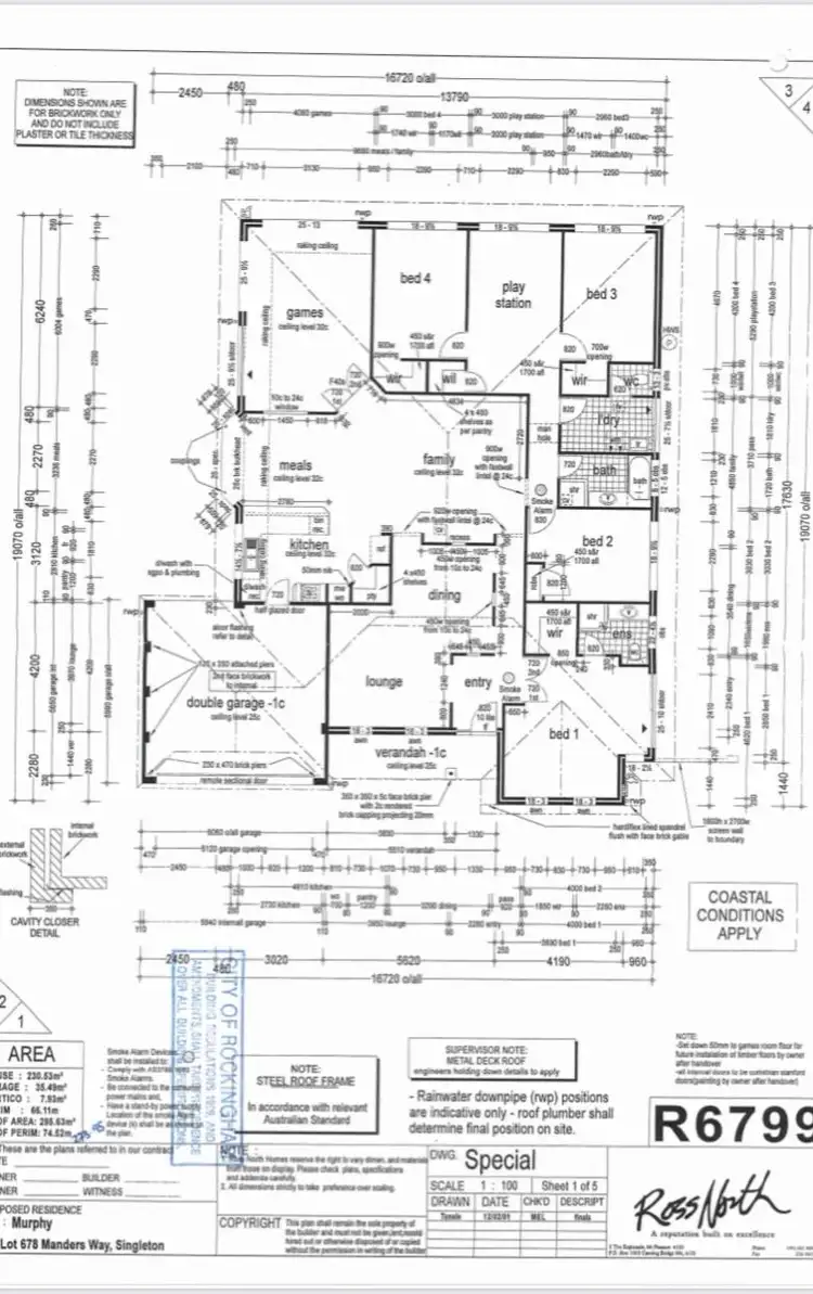 Floorplan of Homely house listing, 5 Manders Way, Singleton WA 6175