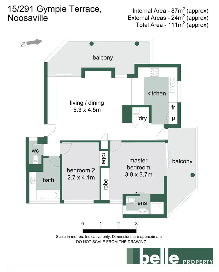 Floorplan of Homely apartment listing, 15/291 Gympie Terrace, Noosaville QLD 4566