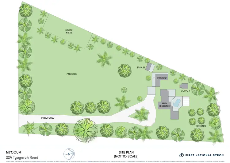 Floorplan of Homely house listing, 224 Tyagarah Road, Myocum NSW 2481