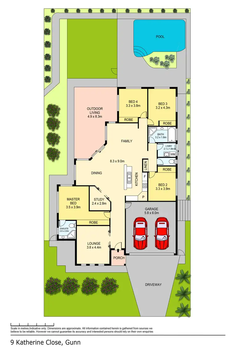 Floorplan of Homely house listing, 9 Katherine Close, Gunn NT 832