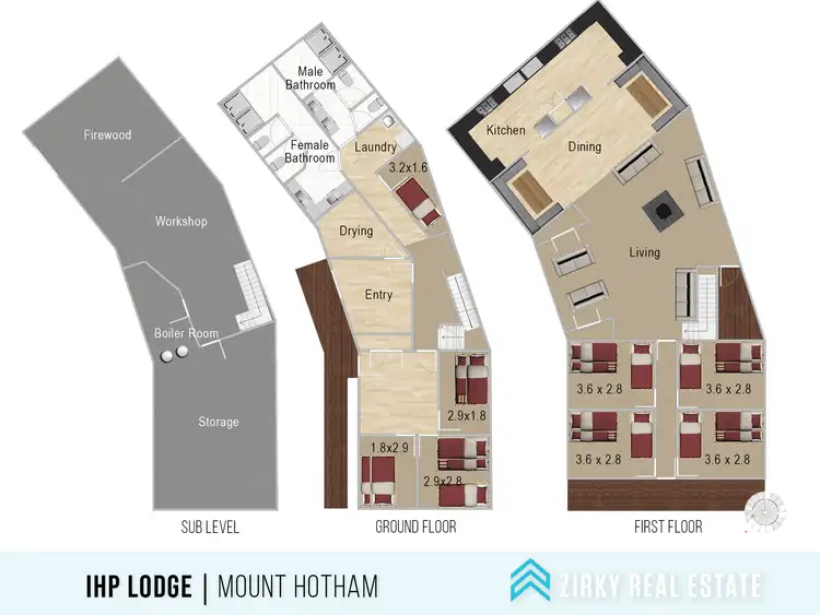 Floorplan of Homely house listing, IHP Lodge/2 Dargo Court, Mount Hotham VIC 3741