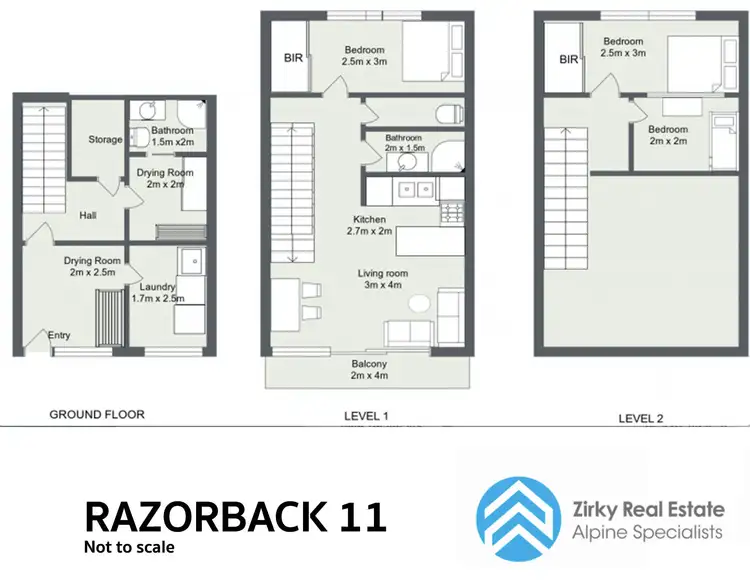 Floorplan of Homely apartment listing, 11 Razorback, Mount Hotham VIC 3741