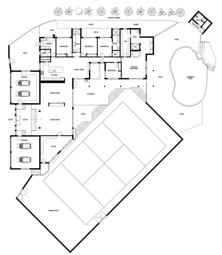 Floorplan of Homely house listing, 66 Nolan Street, Whitfield QLD 4870